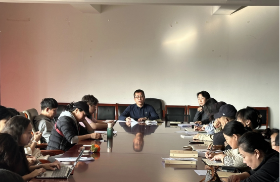音樂與舞蹈學(xué)院召開意識形態(tài)工作及安全管理工作專題會議